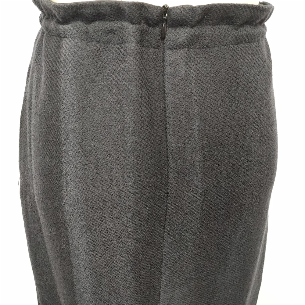 Vintage Holt Renfrew wool maxi skirt size 2 - Picture 7 of 13